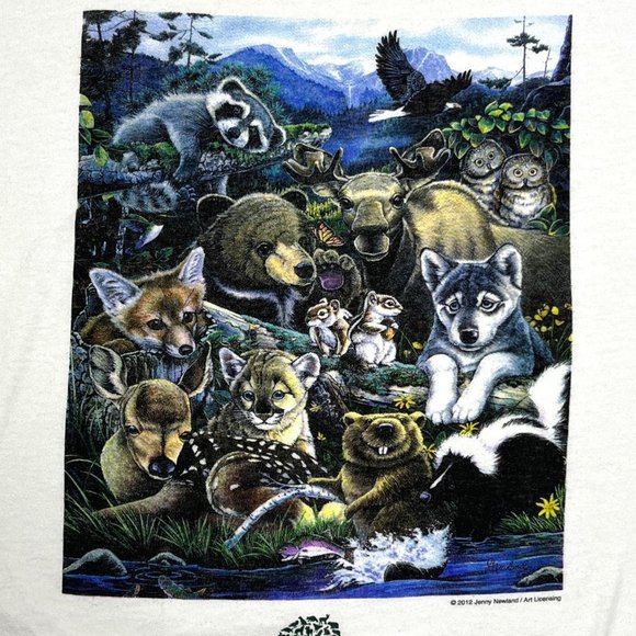 2012 Humane Society white tee - Picture 3 of 5